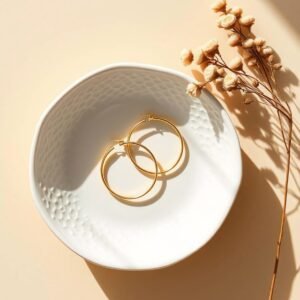 Gold Hoop Earrings